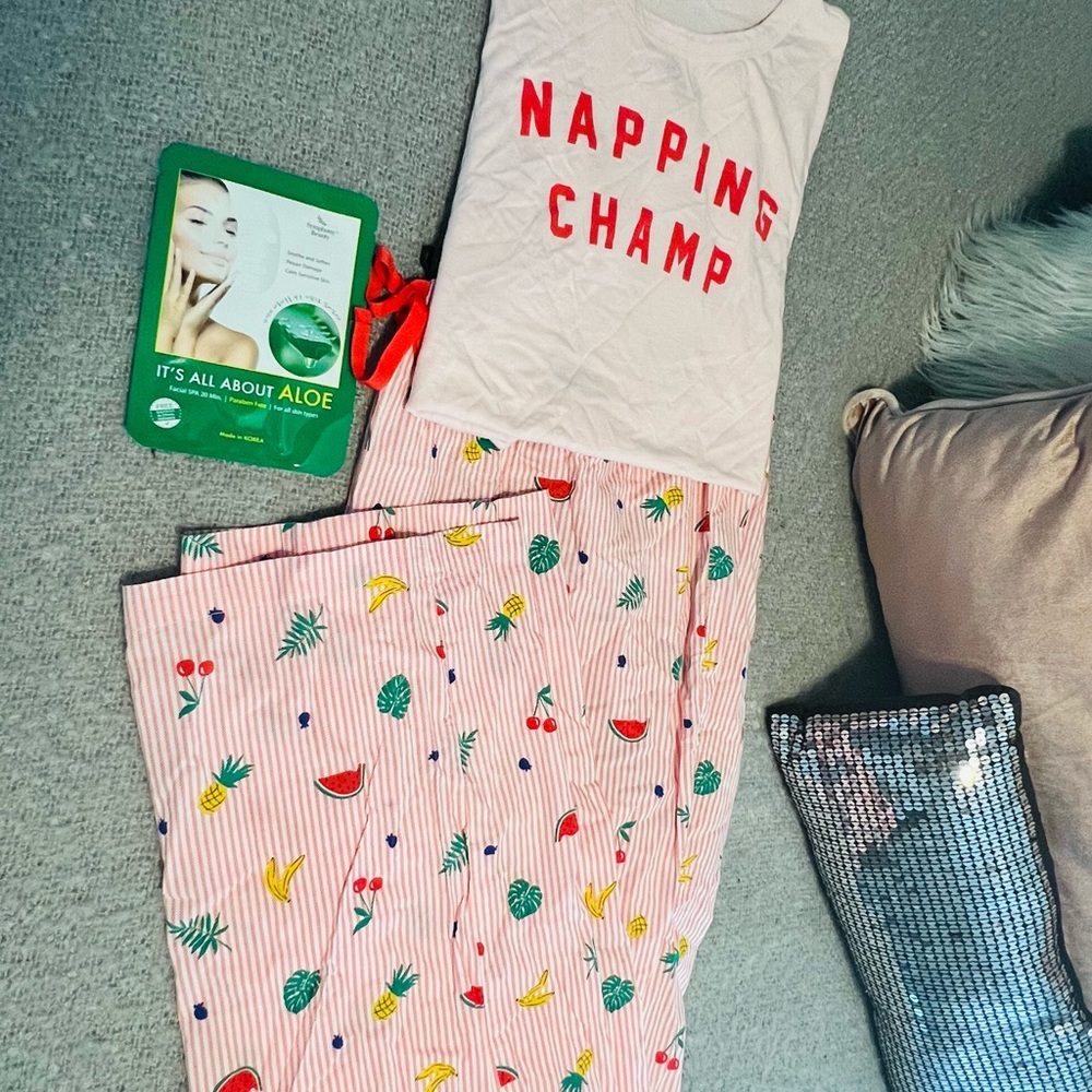 Old Navy Pink Pajamas Intimates Sleepwear Plus and Curve - Picture 3 of 7